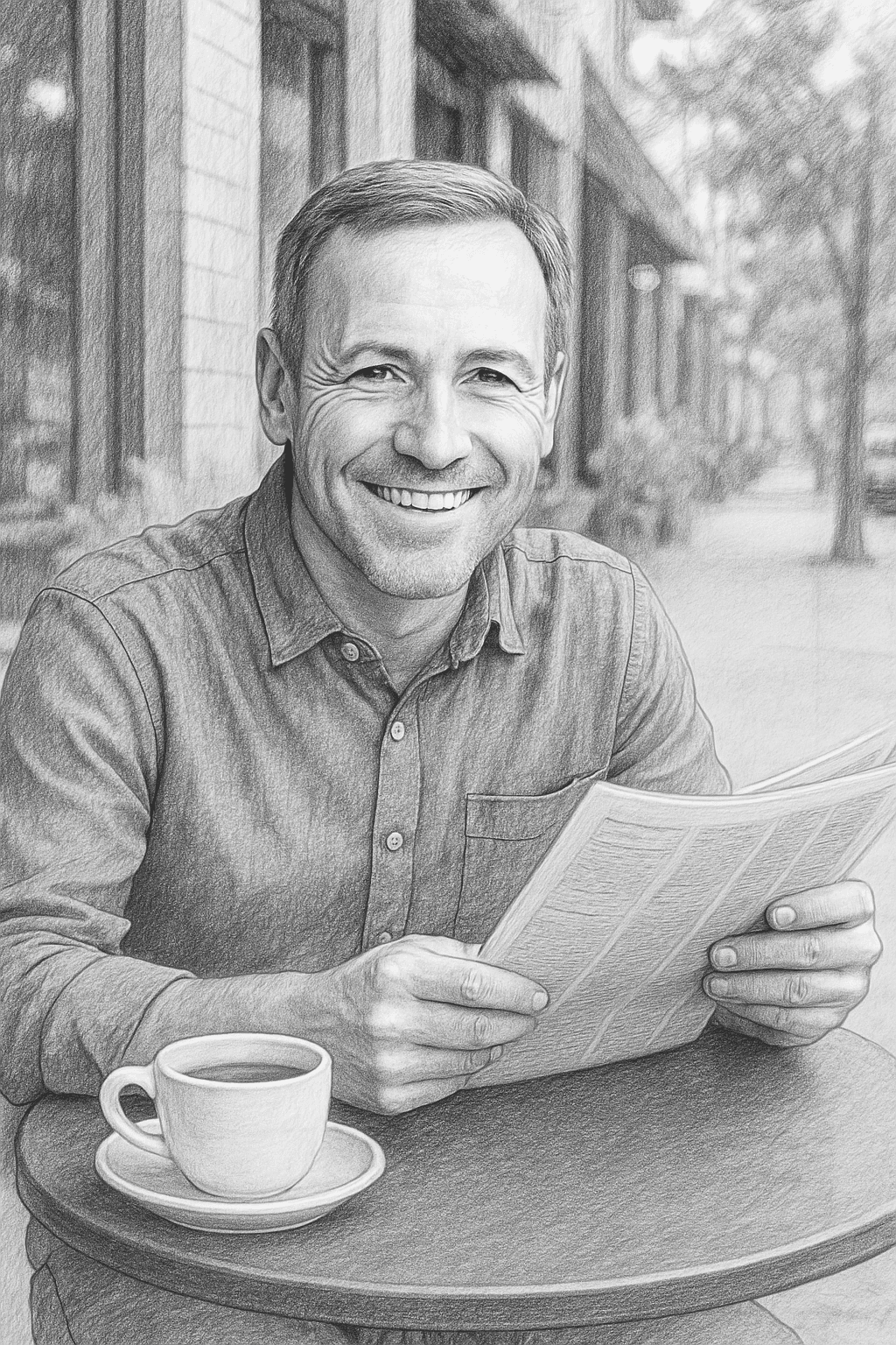 Pencil Sketch - Style Example 4