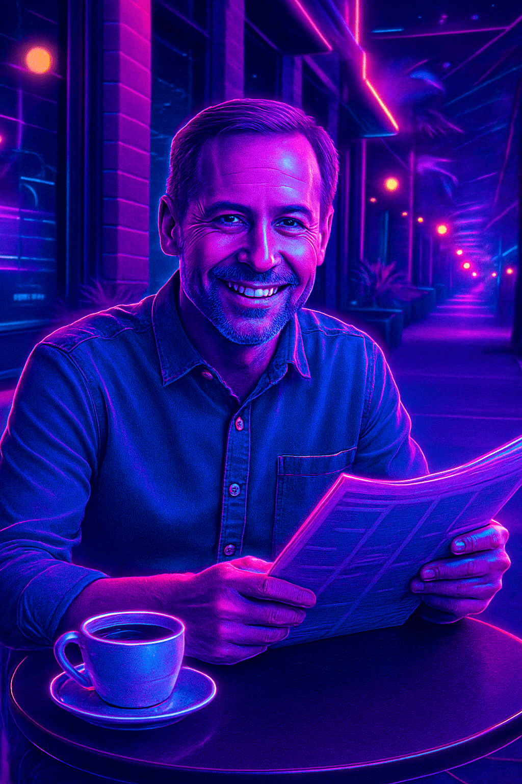 Synthwave - Style Example 7