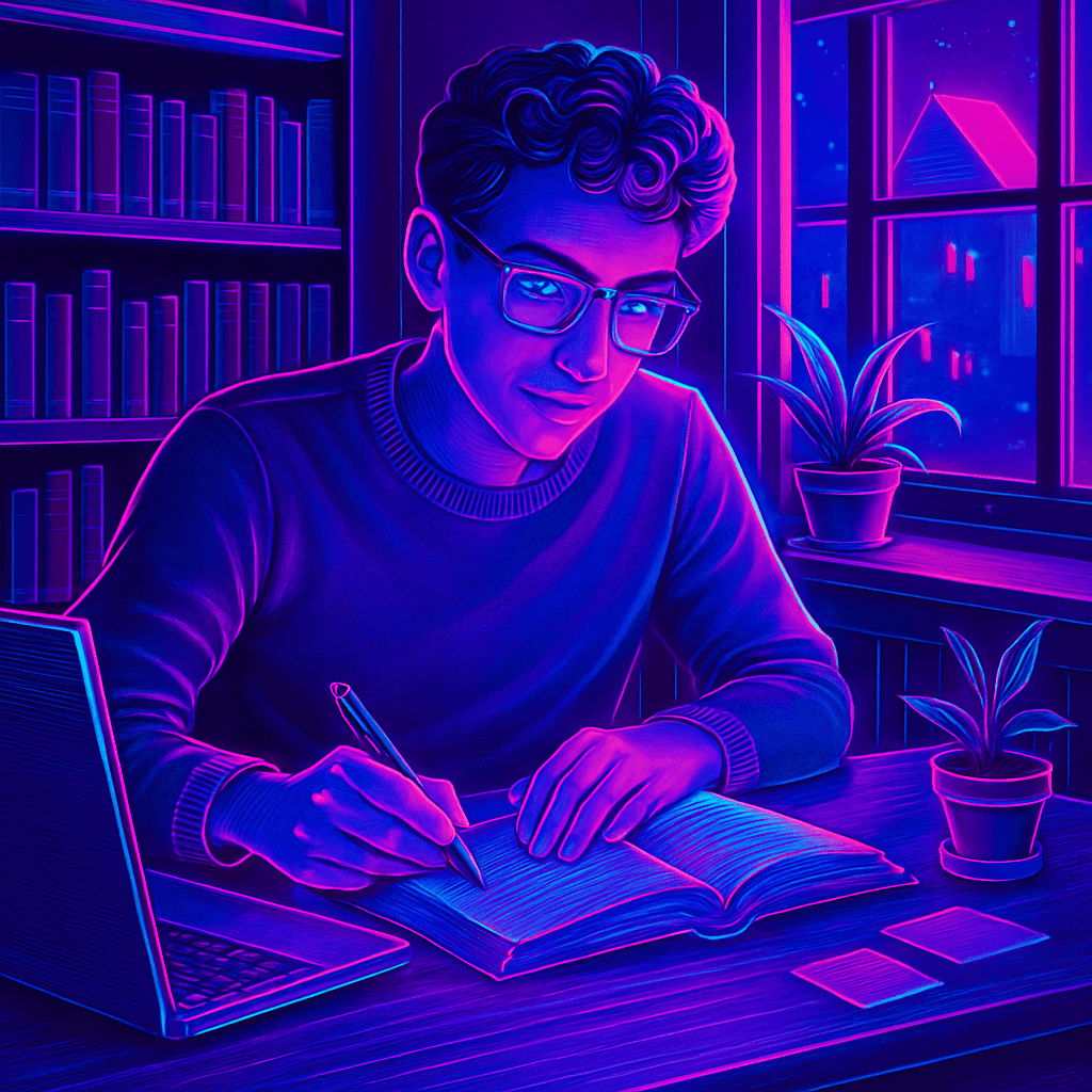 Synthwave - Style Example 7