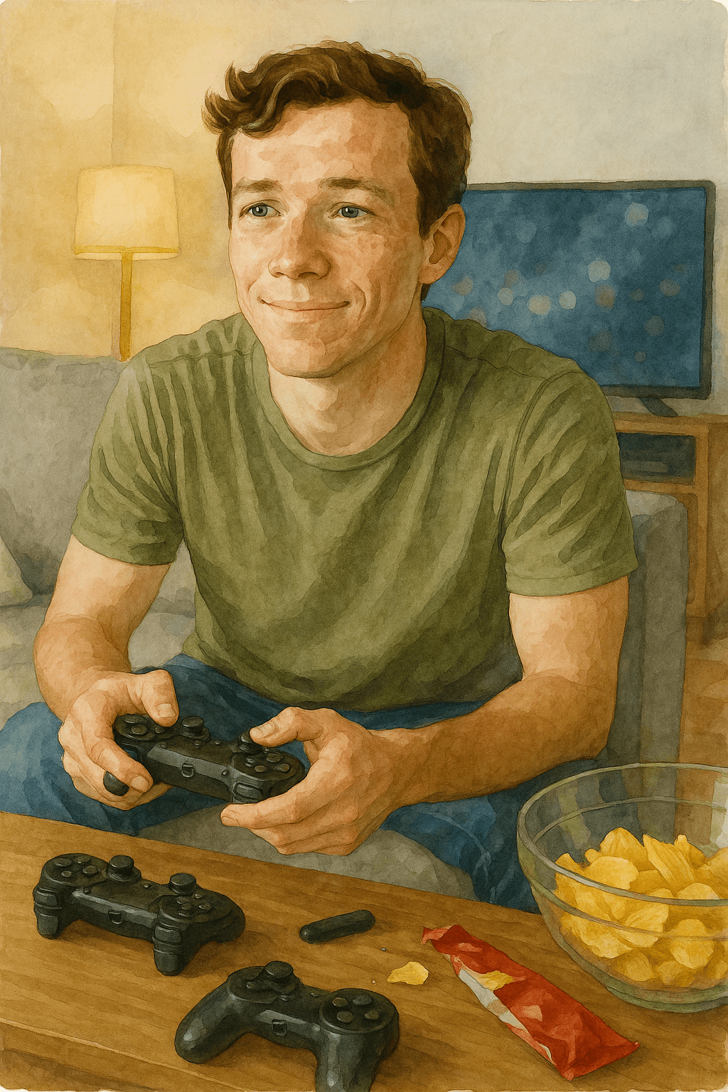 Watercolor - Style Example 7