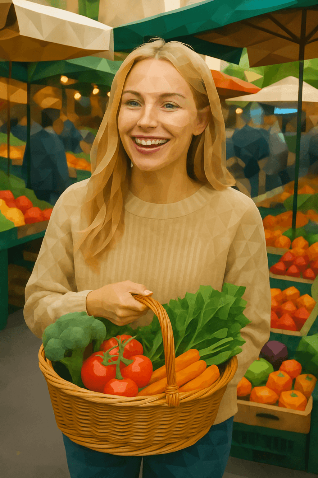 Low Poly Style (styled)