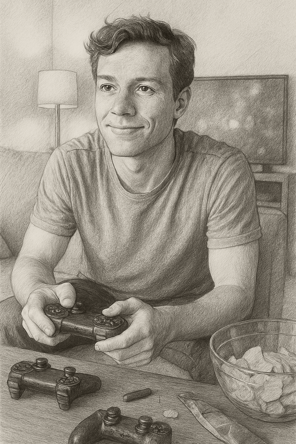 Pencil Sketch - Style Example 5