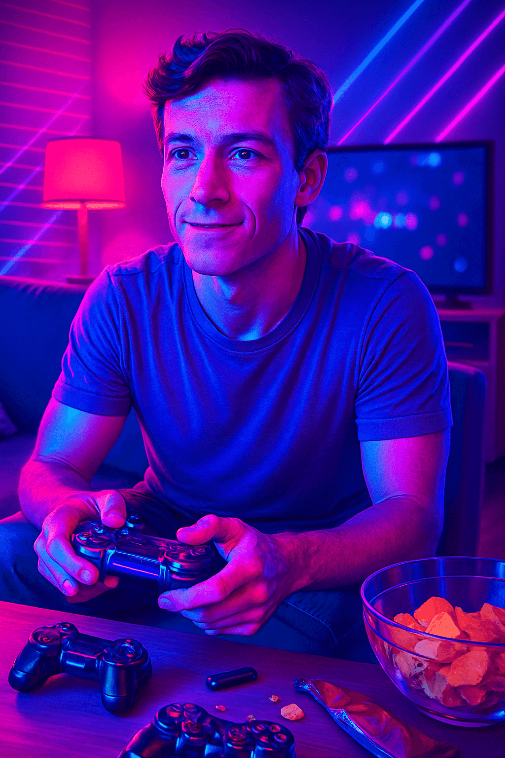 Synthwave - Style Example 6